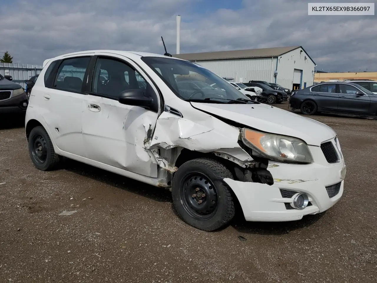 2009 Pontiac G3 Wave Se VIN: KL2TX65EX9B366097 Lot: 55302815