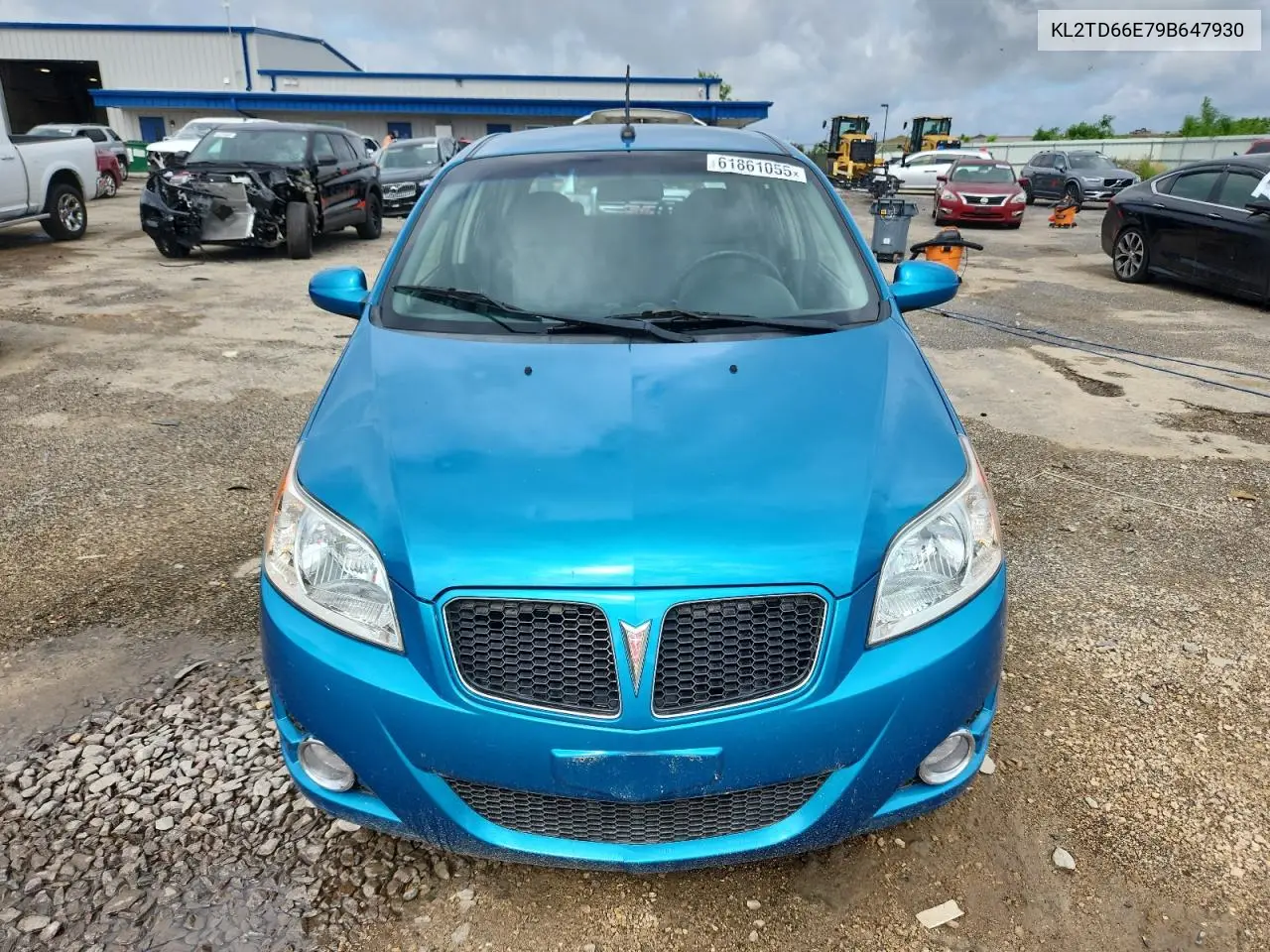 2009 Pontiac G3 VIN: KL2TD66E79B647930 Lot: 61861055