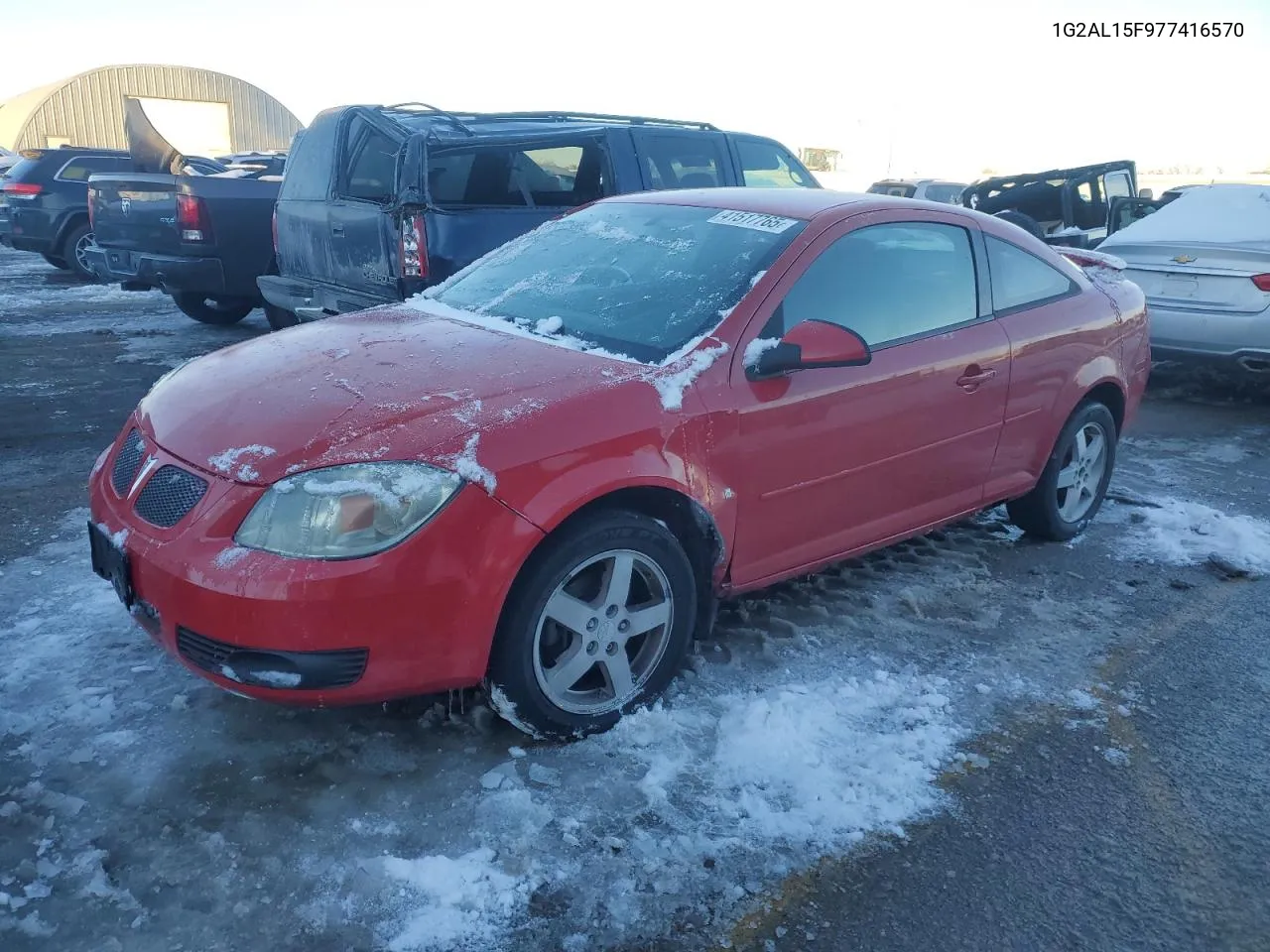 2007 Pontiac G5 VIN: 1G2AL15F977416570 Lot: 41517765