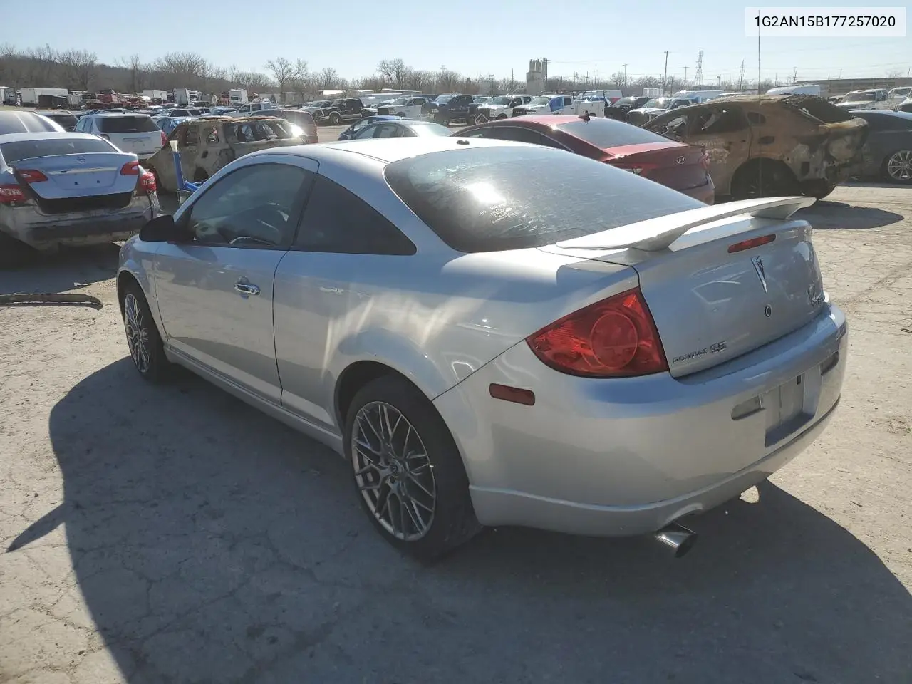 2007 Pontiac G5 Gt VIN: 1G2AN15B177257020 Lot: 49351415