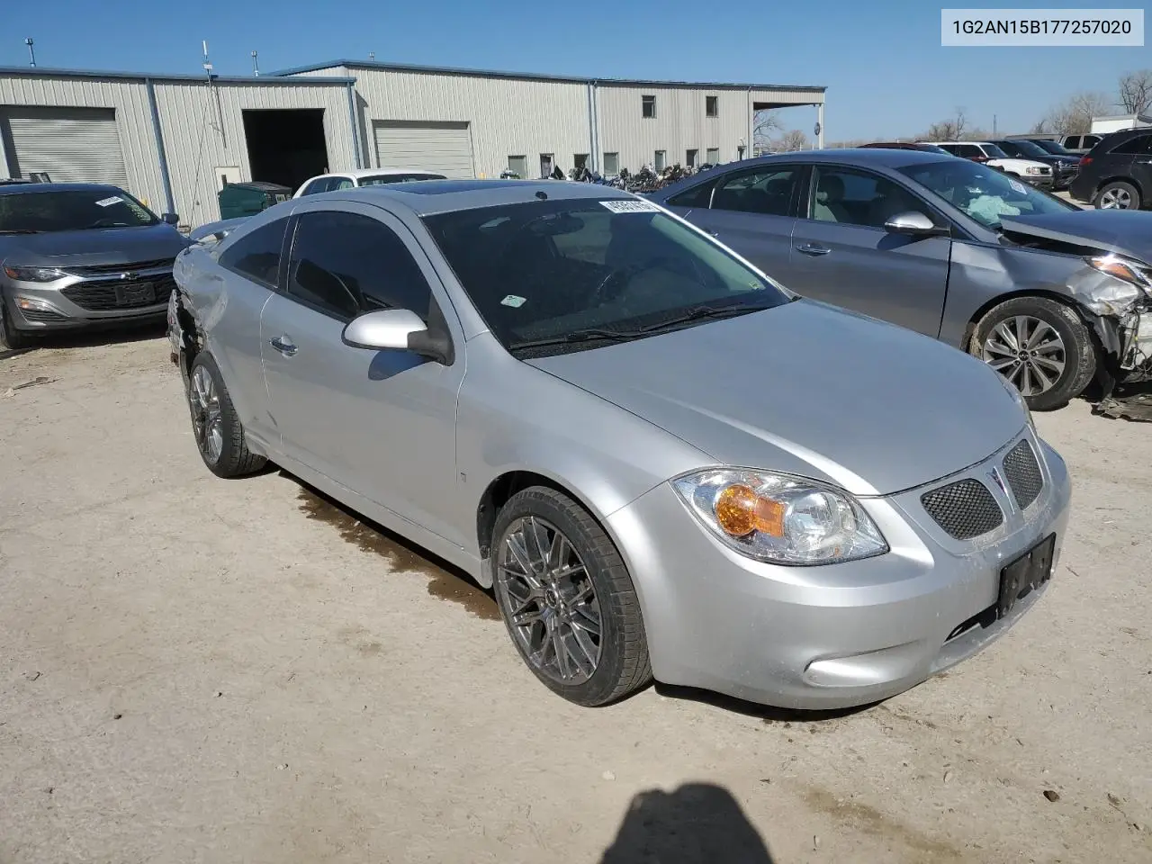 2007 Pontiac G5 Gt VIN: 1G2AN15B177257020 Lot: 49351415