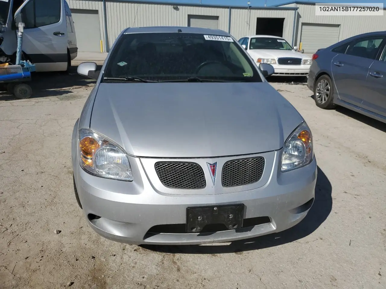 2007 Pontiac G5 Gt VIN: 1G2AN15B177257020 Lot: 49351415