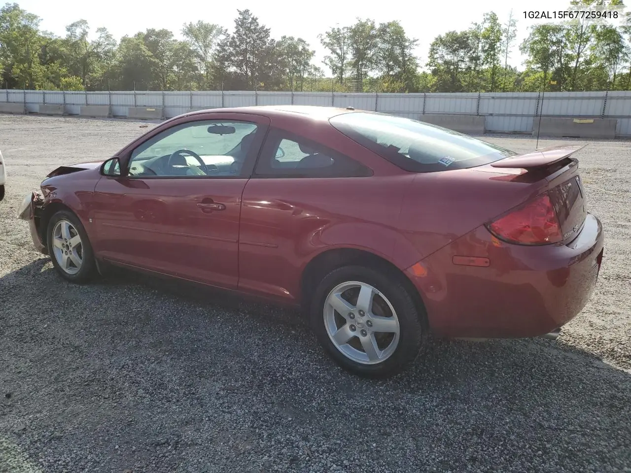 2007 Pontiac G5 VIN: 1G2AL15F677259418 Lot: 55035195