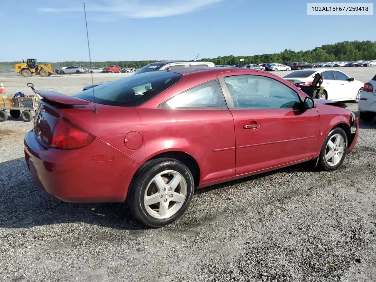 2007 Pontiac G5 VIN: 1G2AL15F677259418 Lot: 55035195