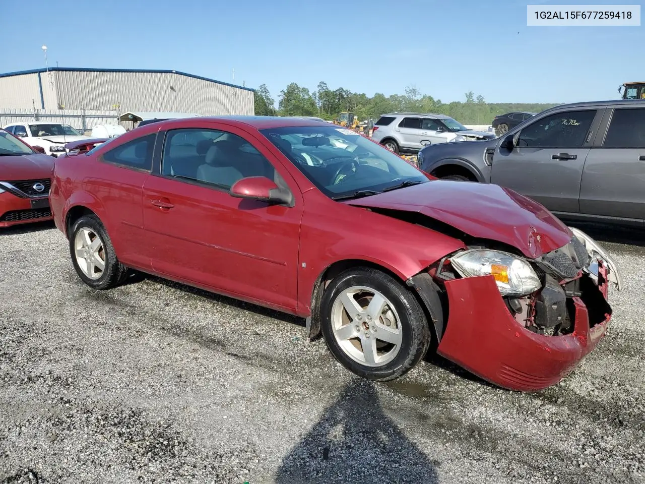 2007 Pontiac G5 VIN: 1G2AL15F677259418 Lot: 55035195