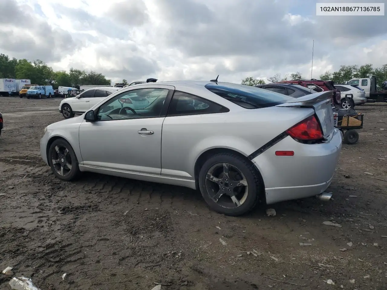 2007 Pontiac G5 Gt VIN: 1G2AN18B677136785 Lot: 55117495