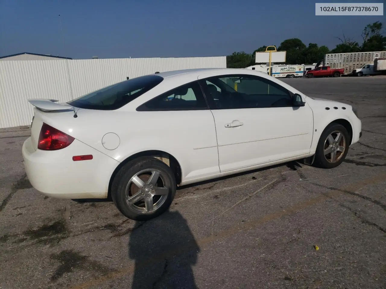 2007 Pontiac G5 VIN: 1G2AL15F877378670 Lot: 57264845