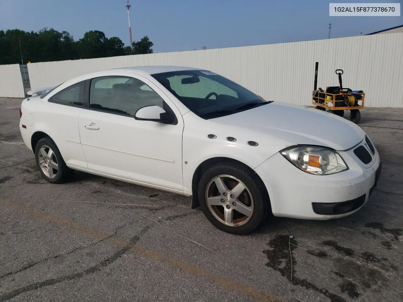 2007 Pontiac G5 VIN: 1G2AL15F877378670 Lot: 57264845