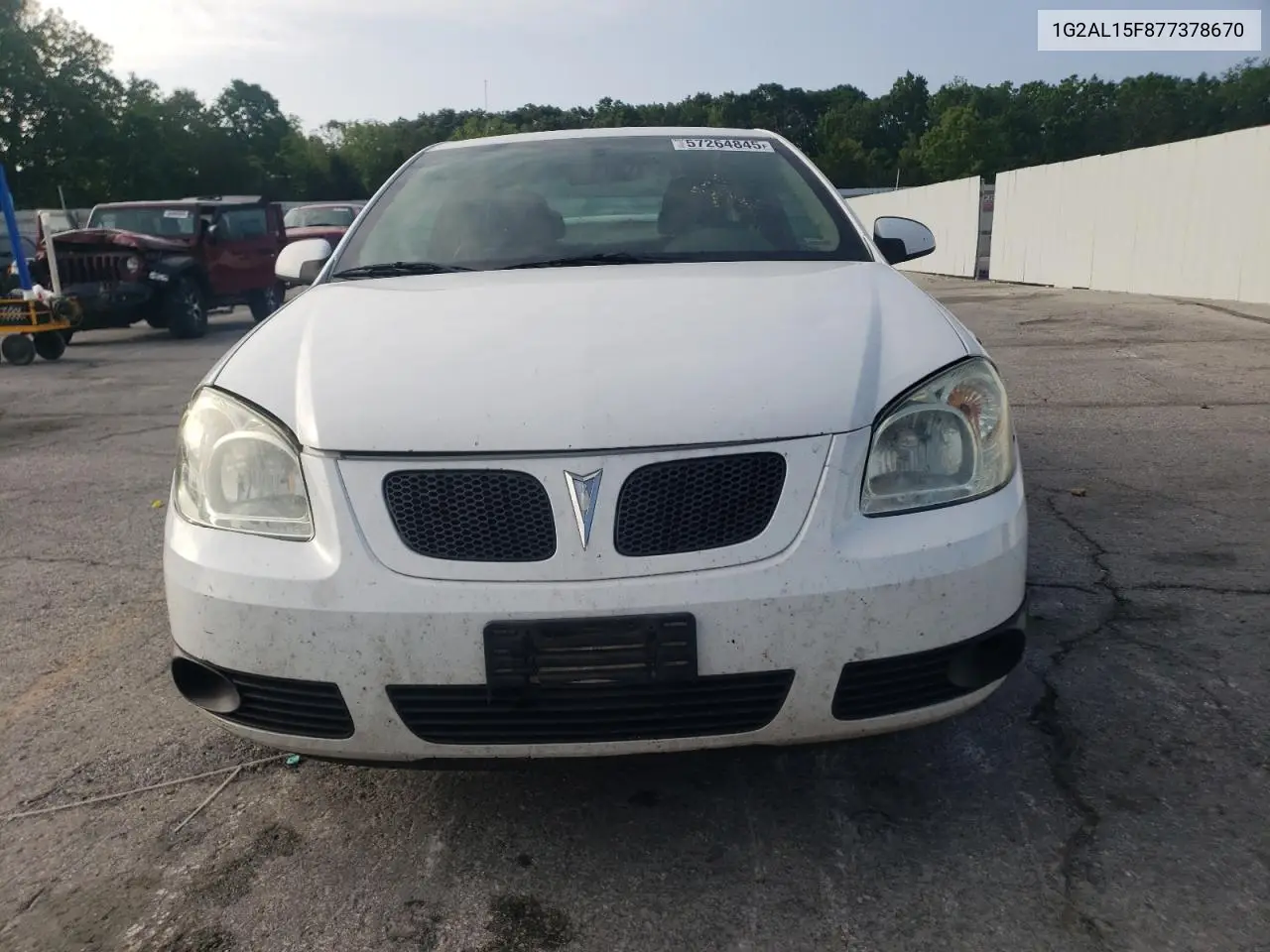 2007 Pontiac G5 VIN: 1G2AL15F877378670 Lot: 57264845
