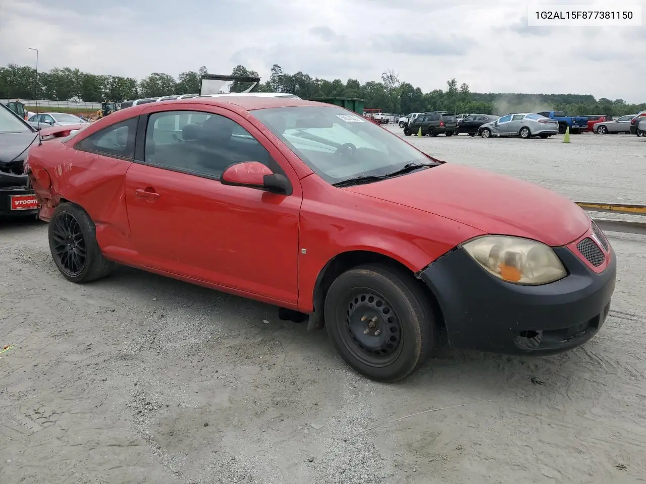 2007 Pontiac G5 VIN: 1G2AL15F877381150 Lot: 59578025