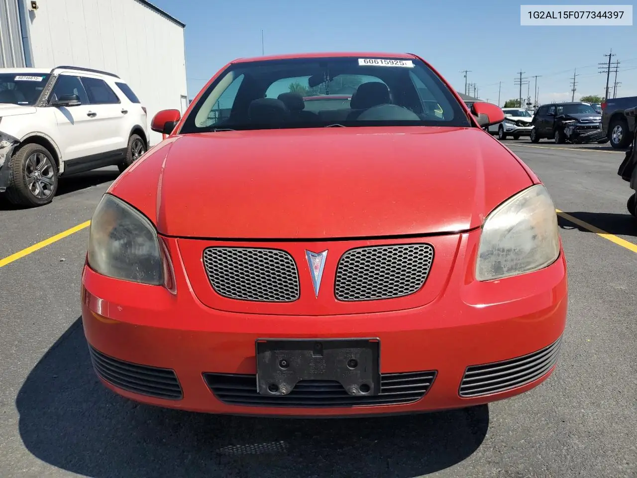 2007 Pontiac G5 VIN: 1G2AL15F077344397 Lot: 60615925