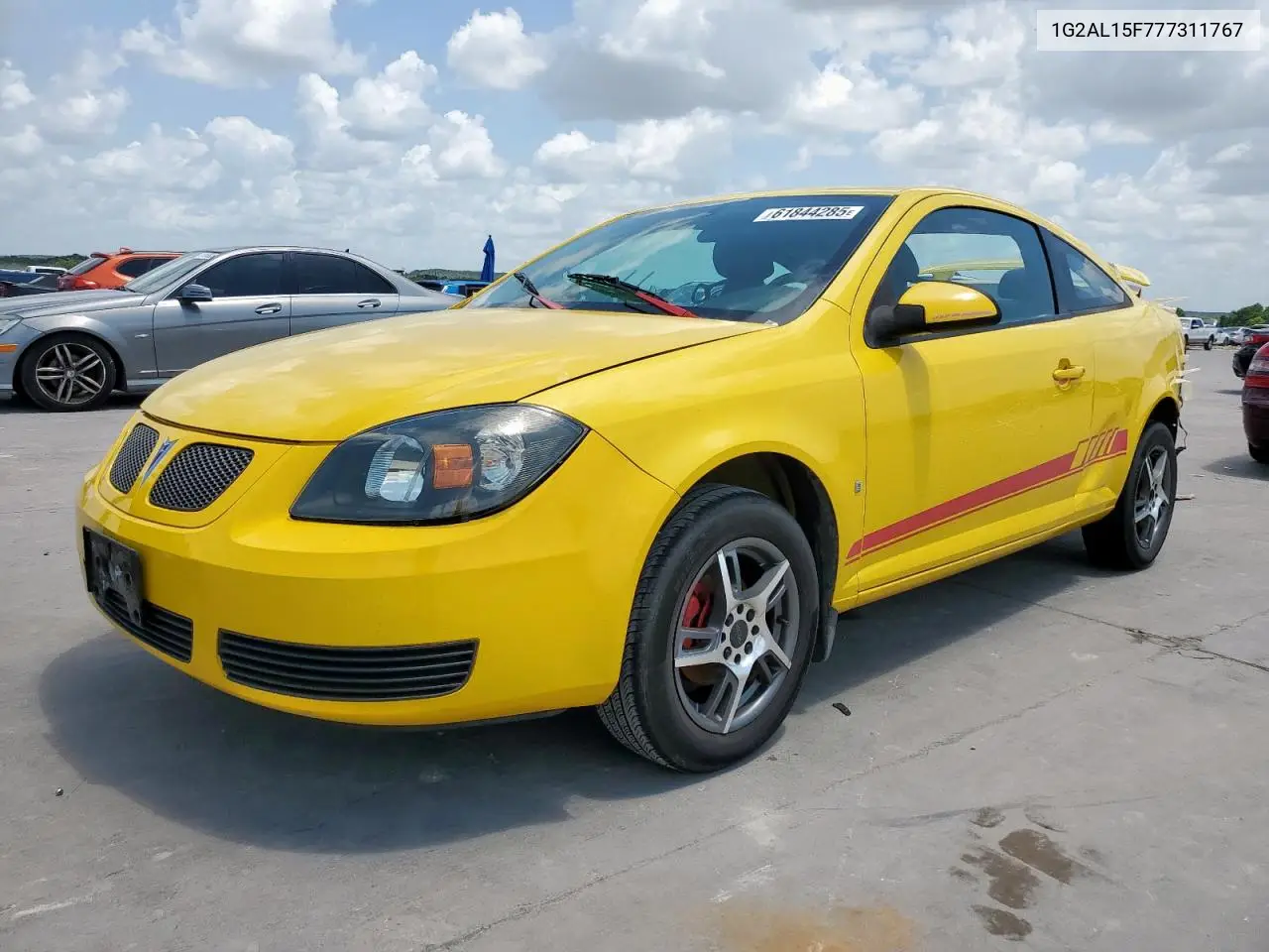 2007 Pontiac G5 VIN: 1G2AL15F777311767 Lot: 61844285