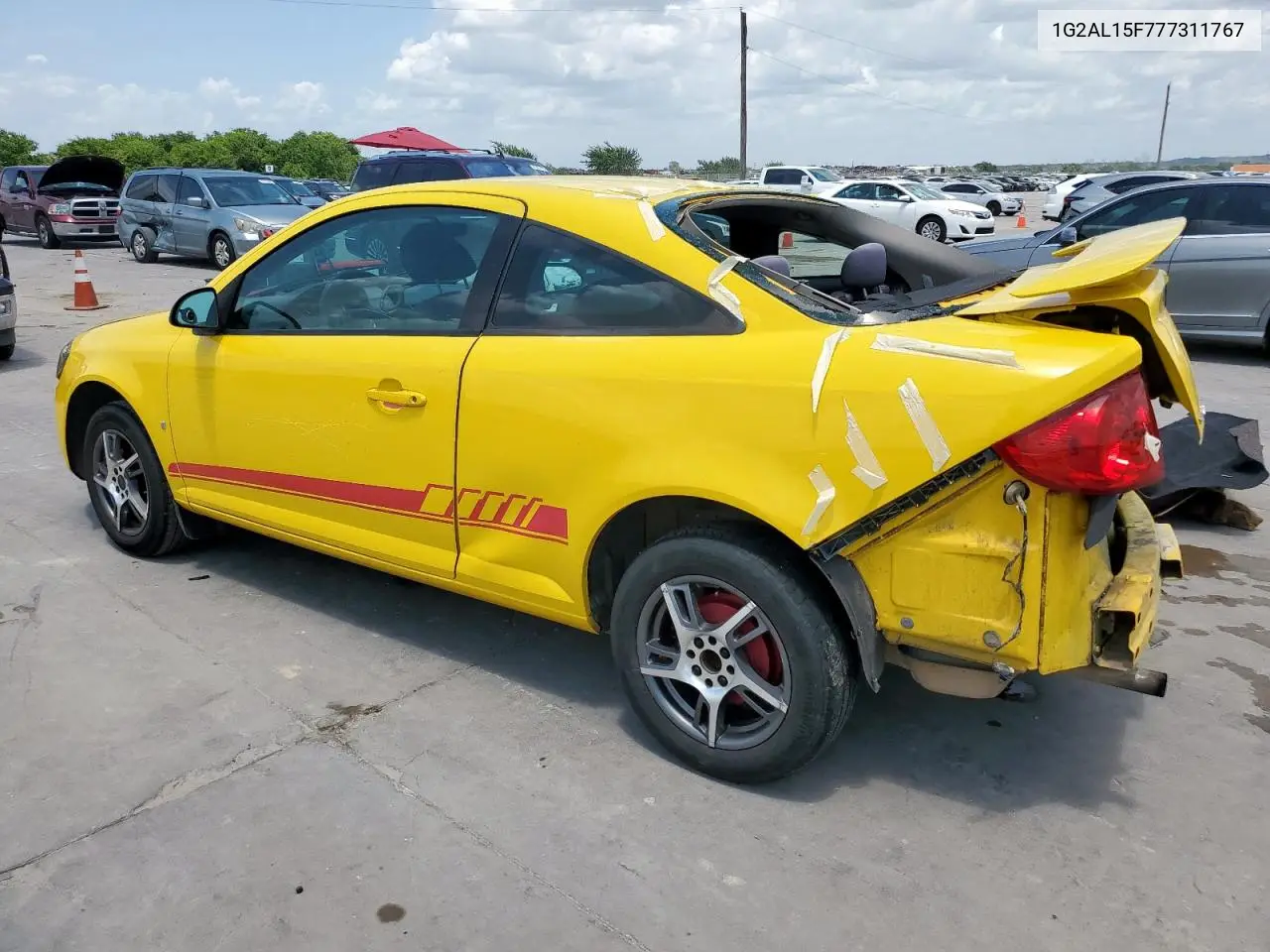 2007 Pontiac G5 VIN: 1G2AL15F777311767 Lot: 61844285