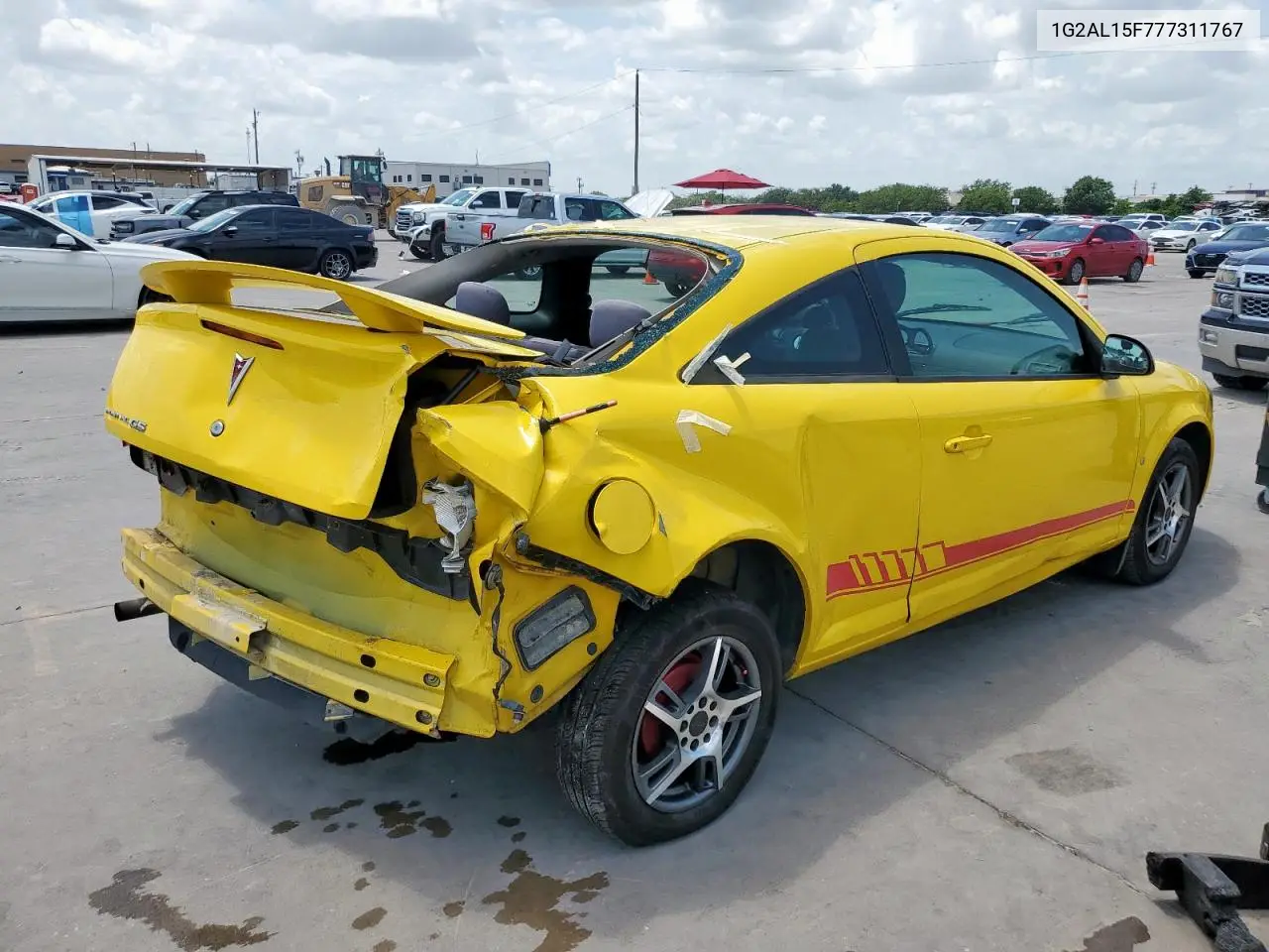 2007 Pontiac G5 VIN: 1G2AL15F777311767 Lot: 61844285