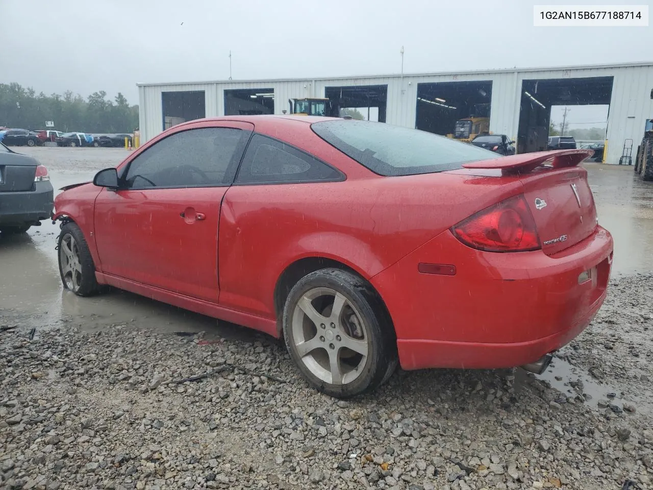 2007 Pontiac G5 Gt VIN: 1G2AN15B677188714 Lot: 72810704