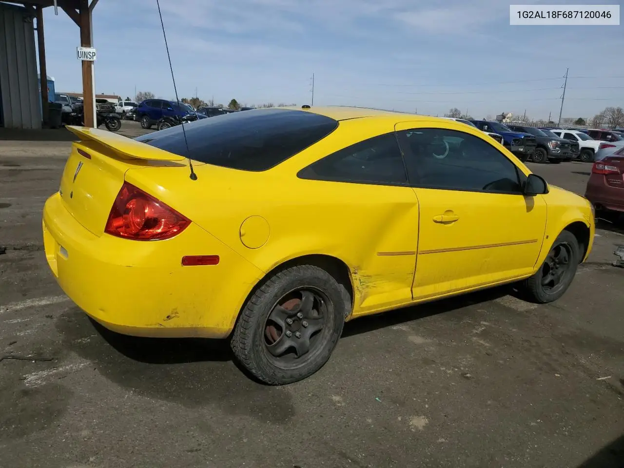 2008 Pontiac G5 VIN: 1G2AL18F687120046 Lot: 48598795