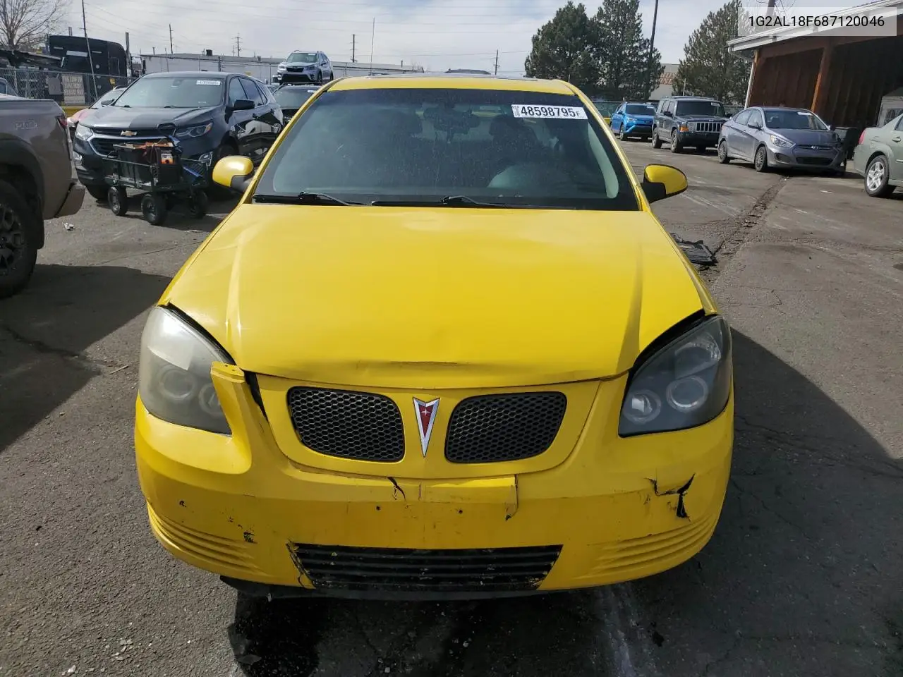 2008 Pontiac G5 VIN: 1G2AL18F687120046 Lot: 48598795