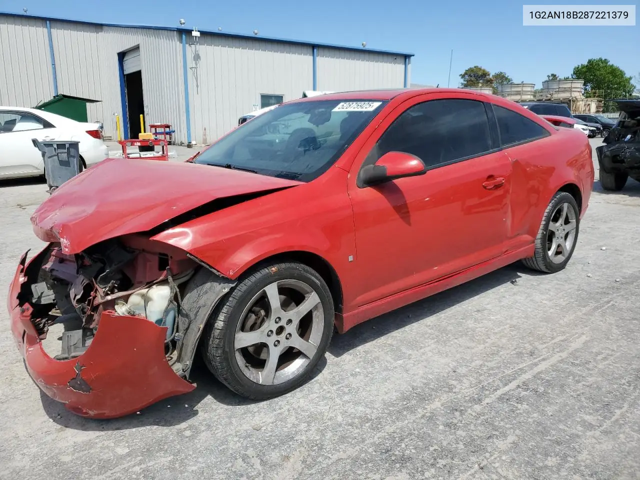 2008 Pontiac G5 Gt VIN: 1G2AN18B287221379 Lot: 52875925