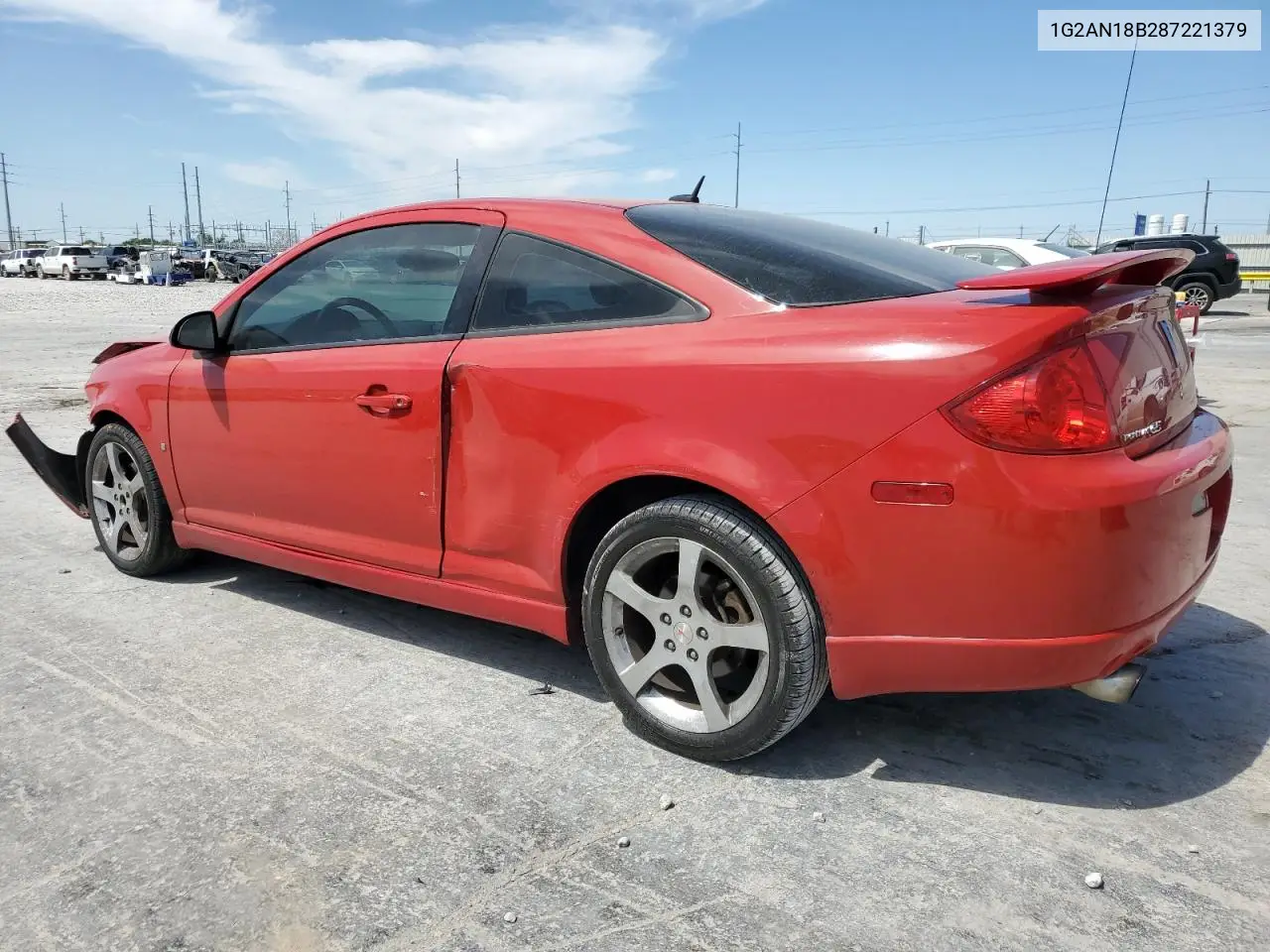 2008 Pontiac G5 Gt VIN: 1G2AN18B287221379 Lot: 52875925