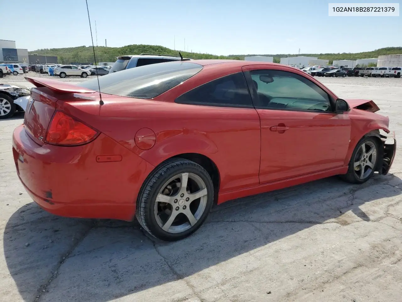 2008 Pontiac G5 Gt VIN: 1G2AN18B287221379 Lot: 52875925