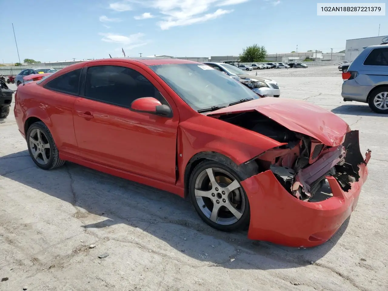 2008 Pontiac G5 Gt VIN: 1G2AN18B287221379 Lot: 52875925