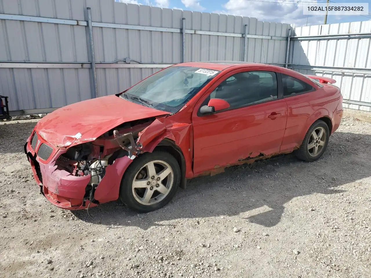 2008 Pontiac G5 Se VIN: 1G2AL15F887334282 Lot: 53132015