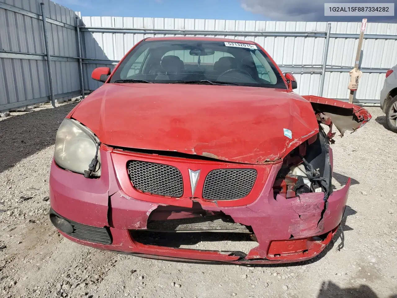2008 Pontiac G5 Se VIN: 1G2AL15F887334282 Lot: 53132015
