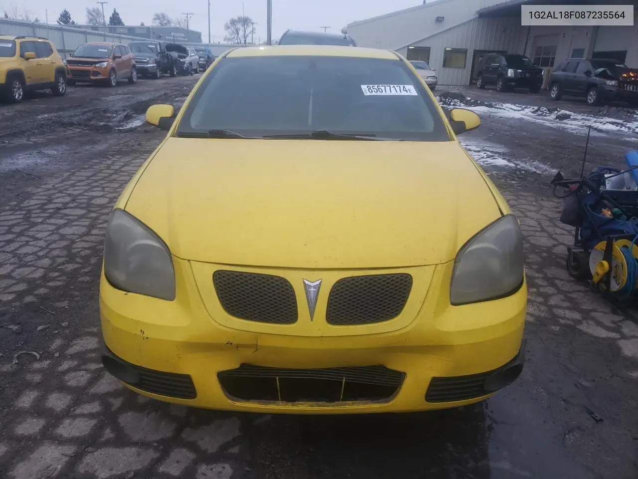 2008 Pontiac G5 VIN: 1G2AL18F087235564 Lot: 53445885