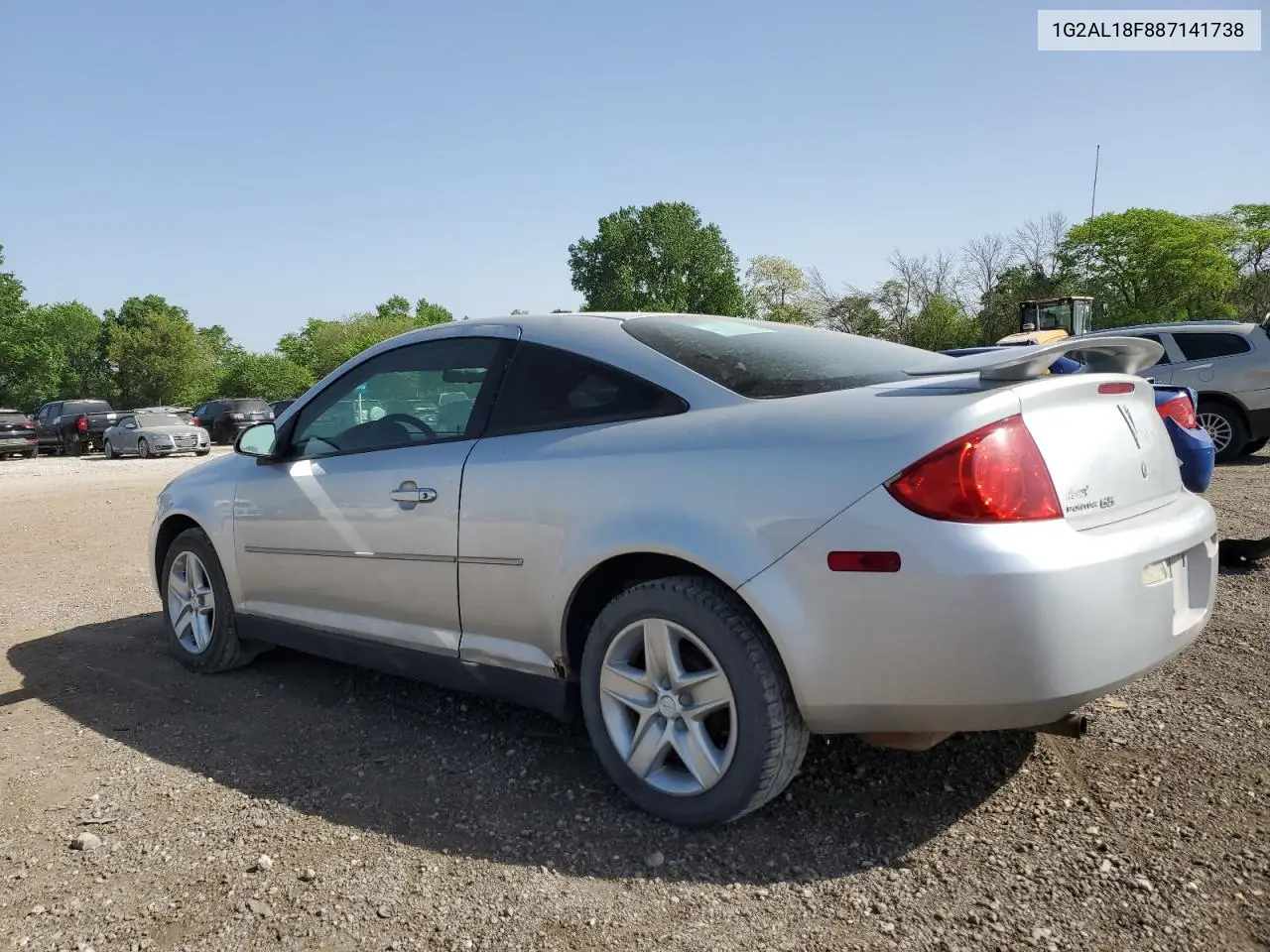 2008 Pontiac G5 VIN: 1G2AL18F887141738 Lot: 57113075
