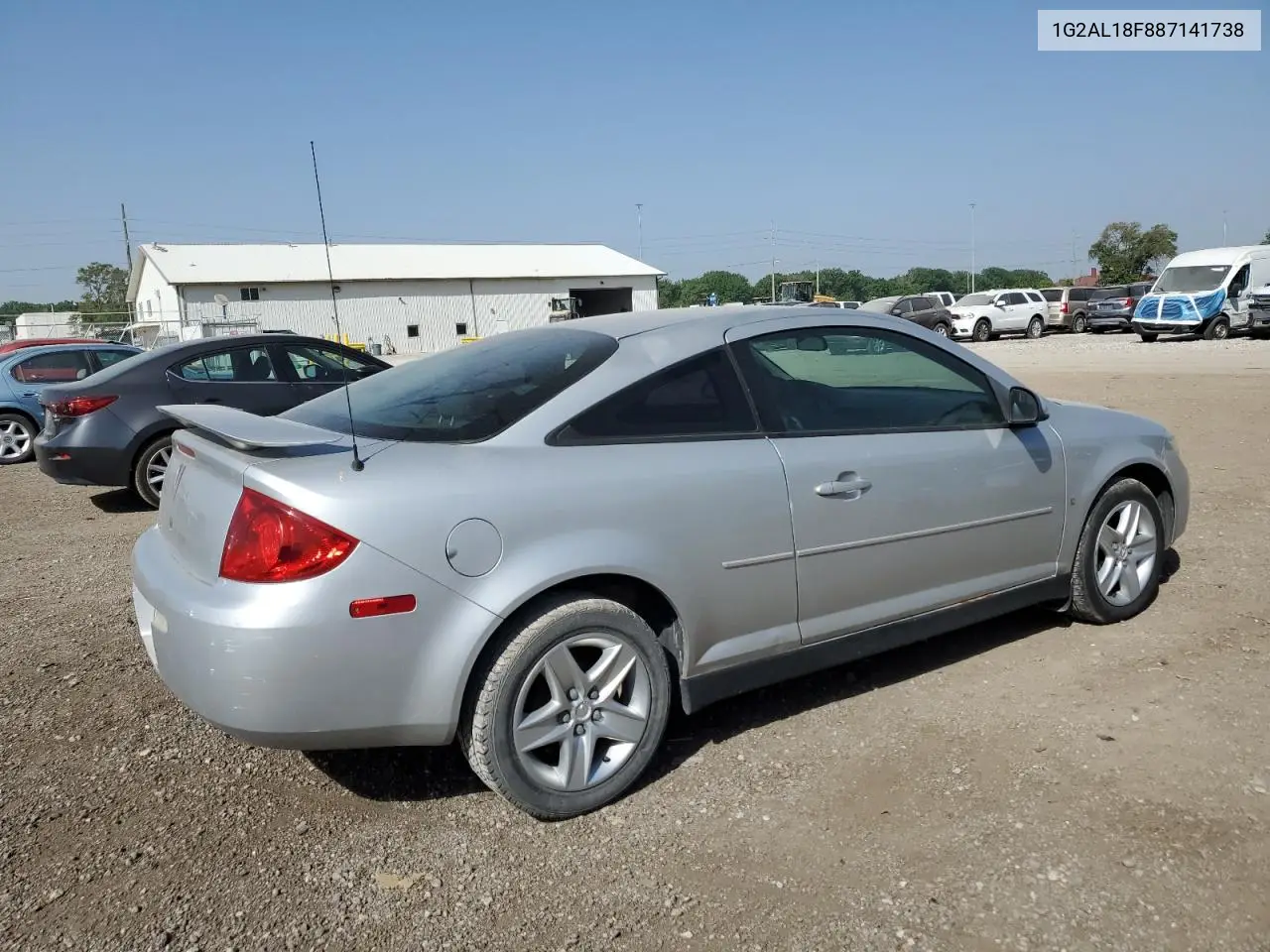 2008 Pontiac G5 VIN: 1G2AL18F887141738 Lot: 57113075