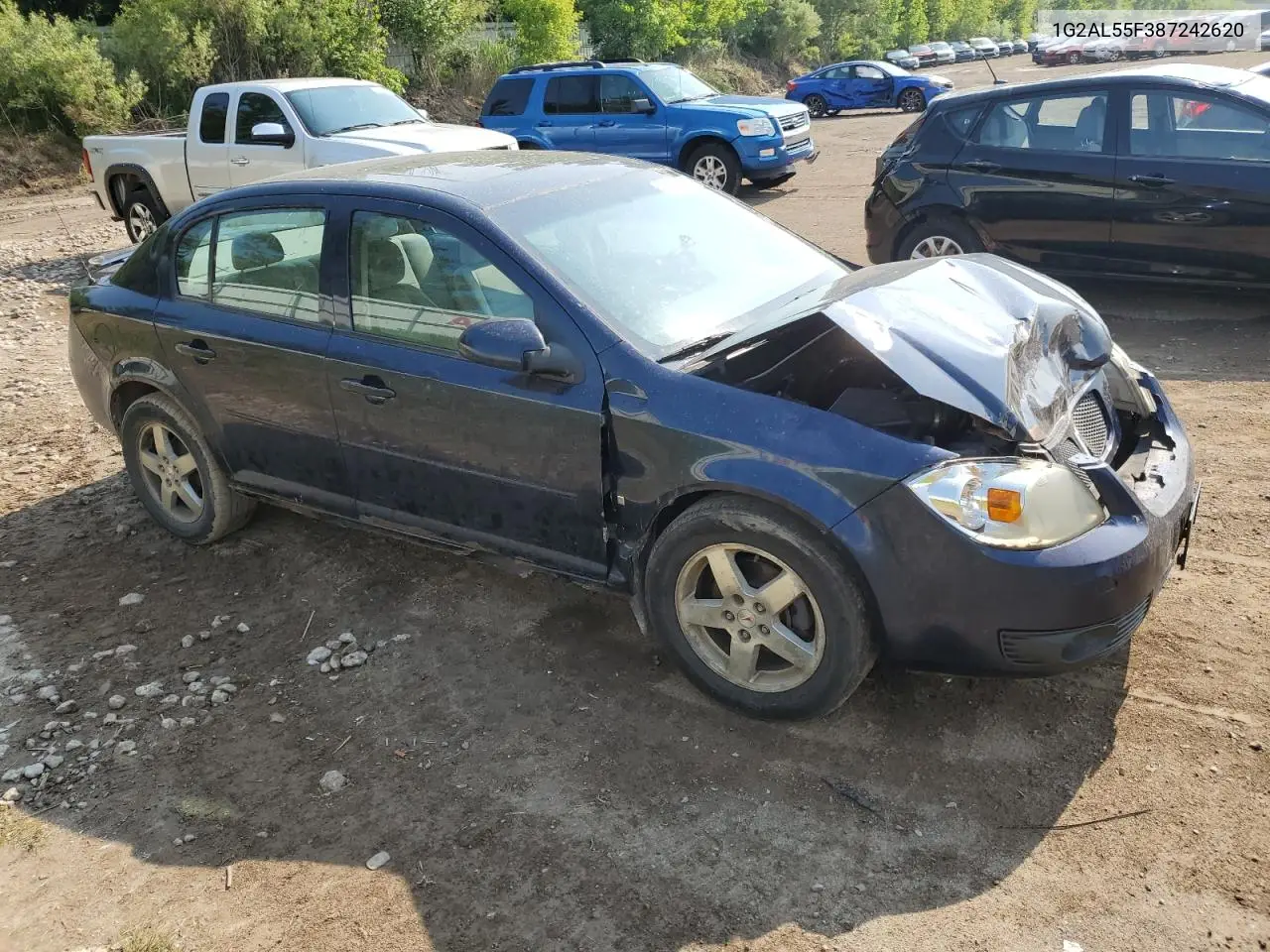 2008 Pontiac G5 Se VIN: 1G2AL55F387242620 Lot: 59686475