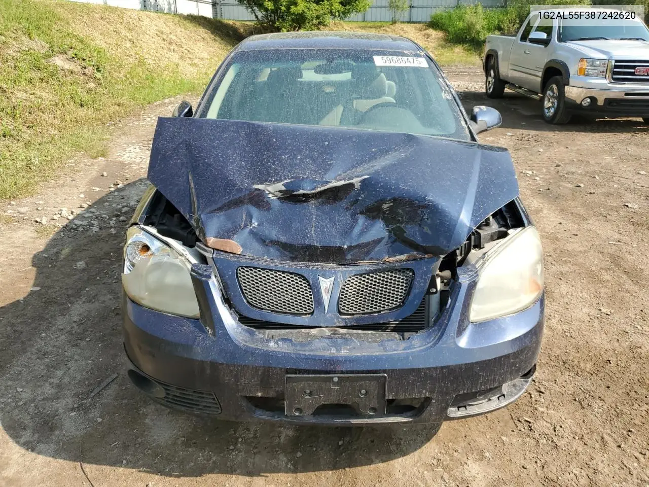 2008 Pontiac G5 Se VIN: 1G2AL55F387242620 Lot: 59686475