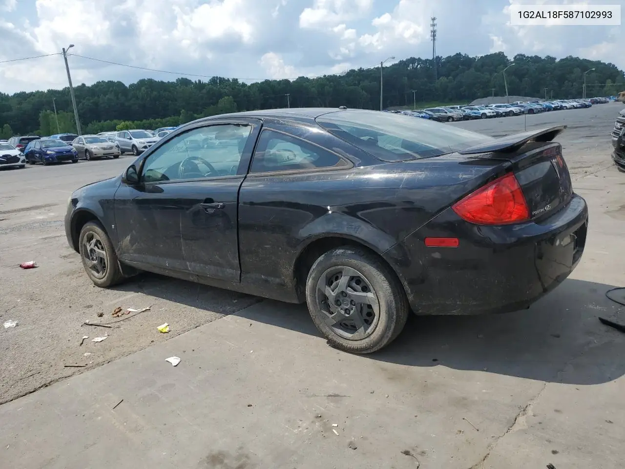 2008 Pontiac G5 VIN: 1G2AL18F587102993 Lot: 62749755