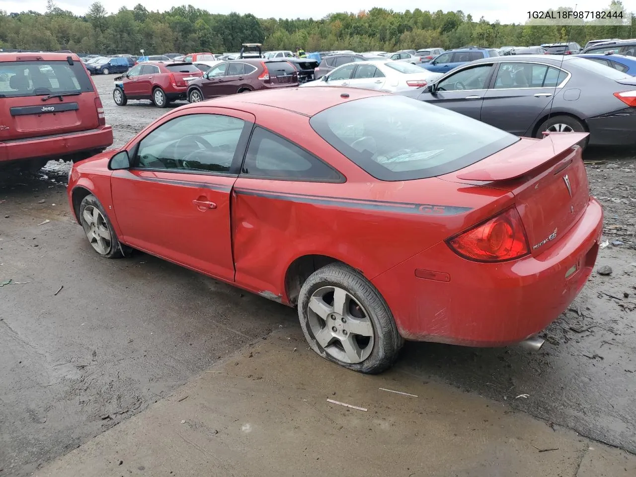 2008 Pontiac G5 VIN: 1G2AL18F987182444 Lot: 72899354