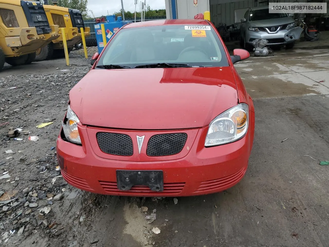 2008 Pontiac G5 VIN: 1G2AL18F987182444 Lot: 72899354