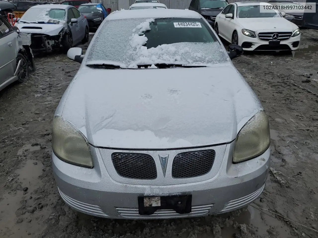 2009 Pontiac G5 VIN: 1G2AS18H997103442 Lot: 44034425
