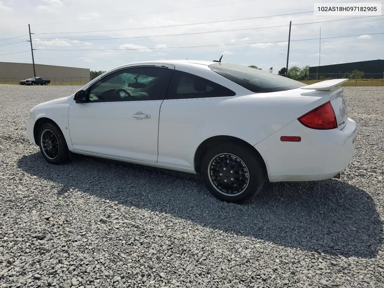 2009 Pontiac G5 VIN: 1G2AS18H097182905 Lot: 54411925