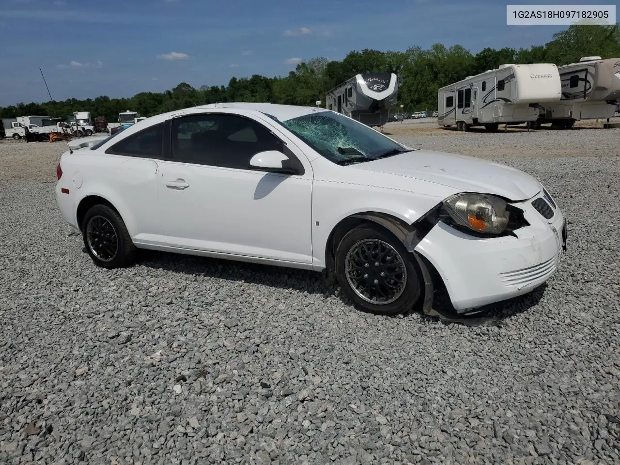 2009 Pontiac G5 VIN: 1G2AS18H097182905 Lot: 54411925
