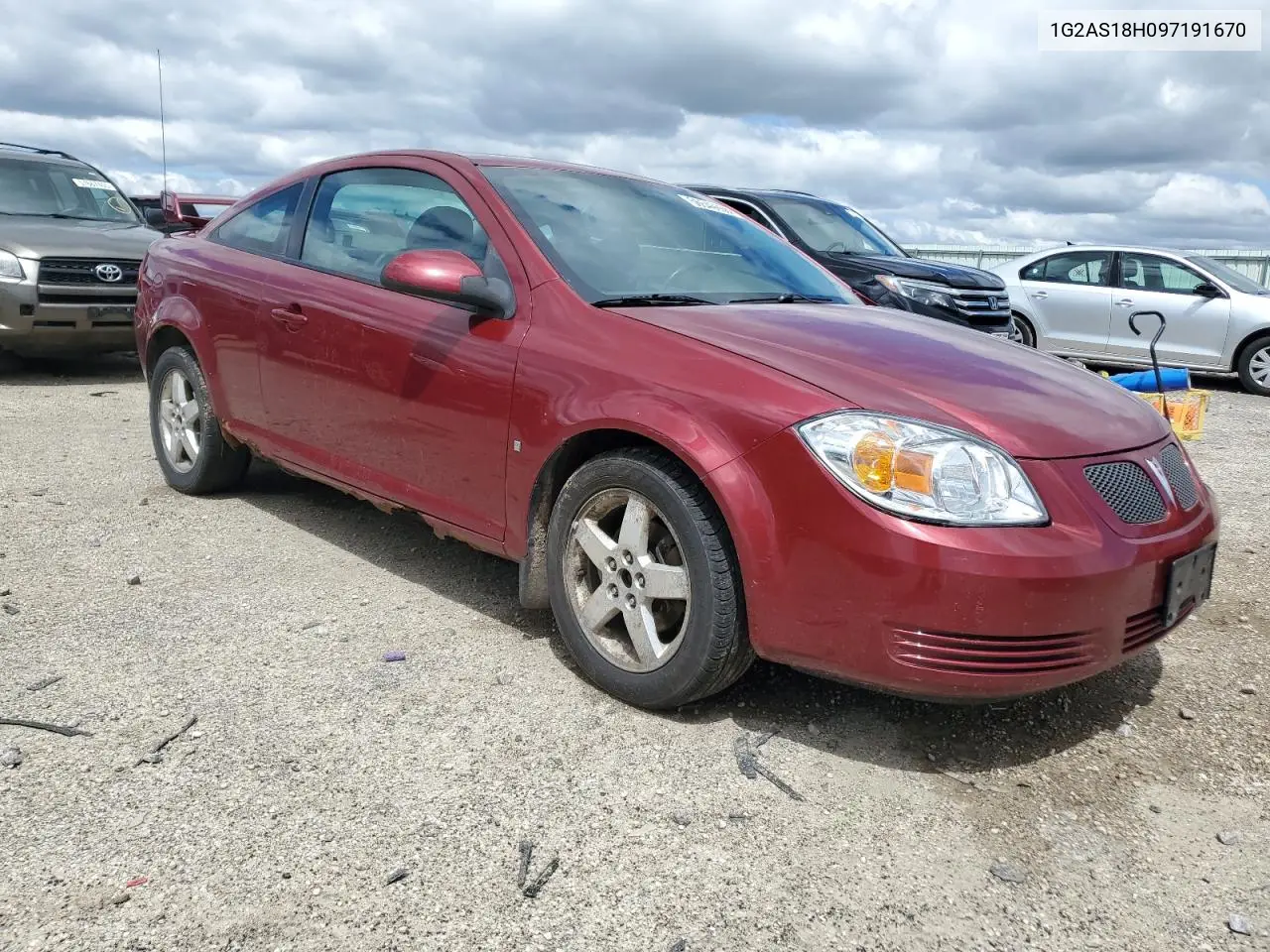 2009 Pontiac G5 VIN: 1G2AS18H097191670 Lot: 56646965