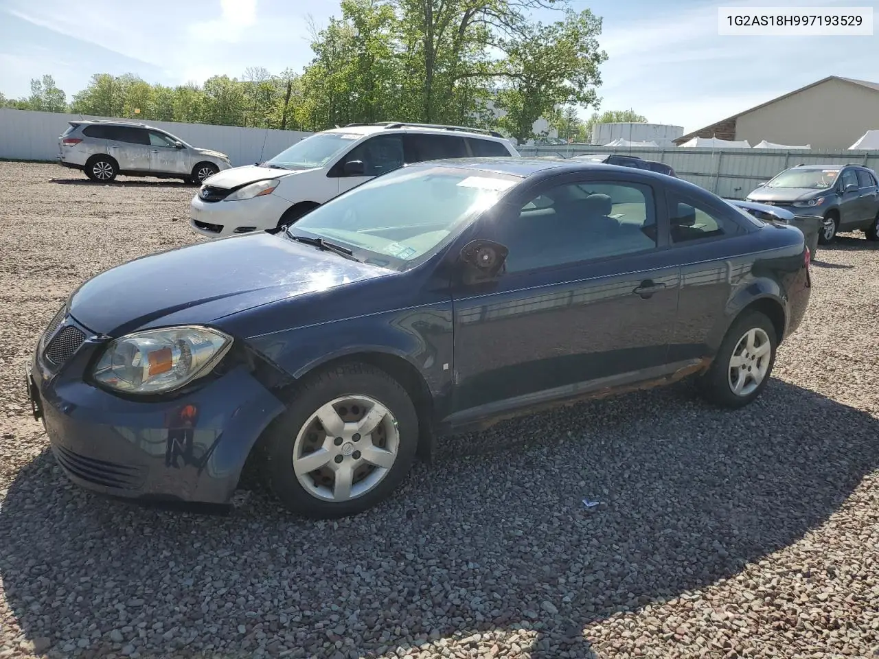 2009 Pontiac G5 VIN: 1G2AS18H997193529 Lot: 57641885