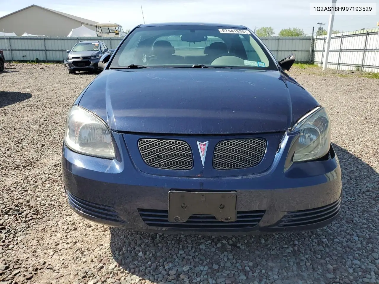 2009 Pontiac G5 VIN: 1G2AS18H997193529 Lot: 57641885