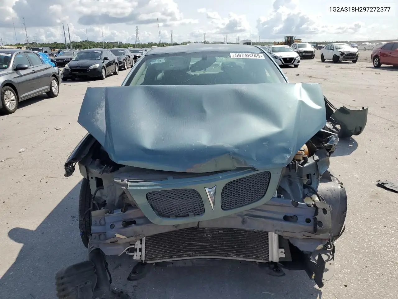 2009 Pontiac G5 VIN: 1G2AS18H297272377 Lot: 59746245
