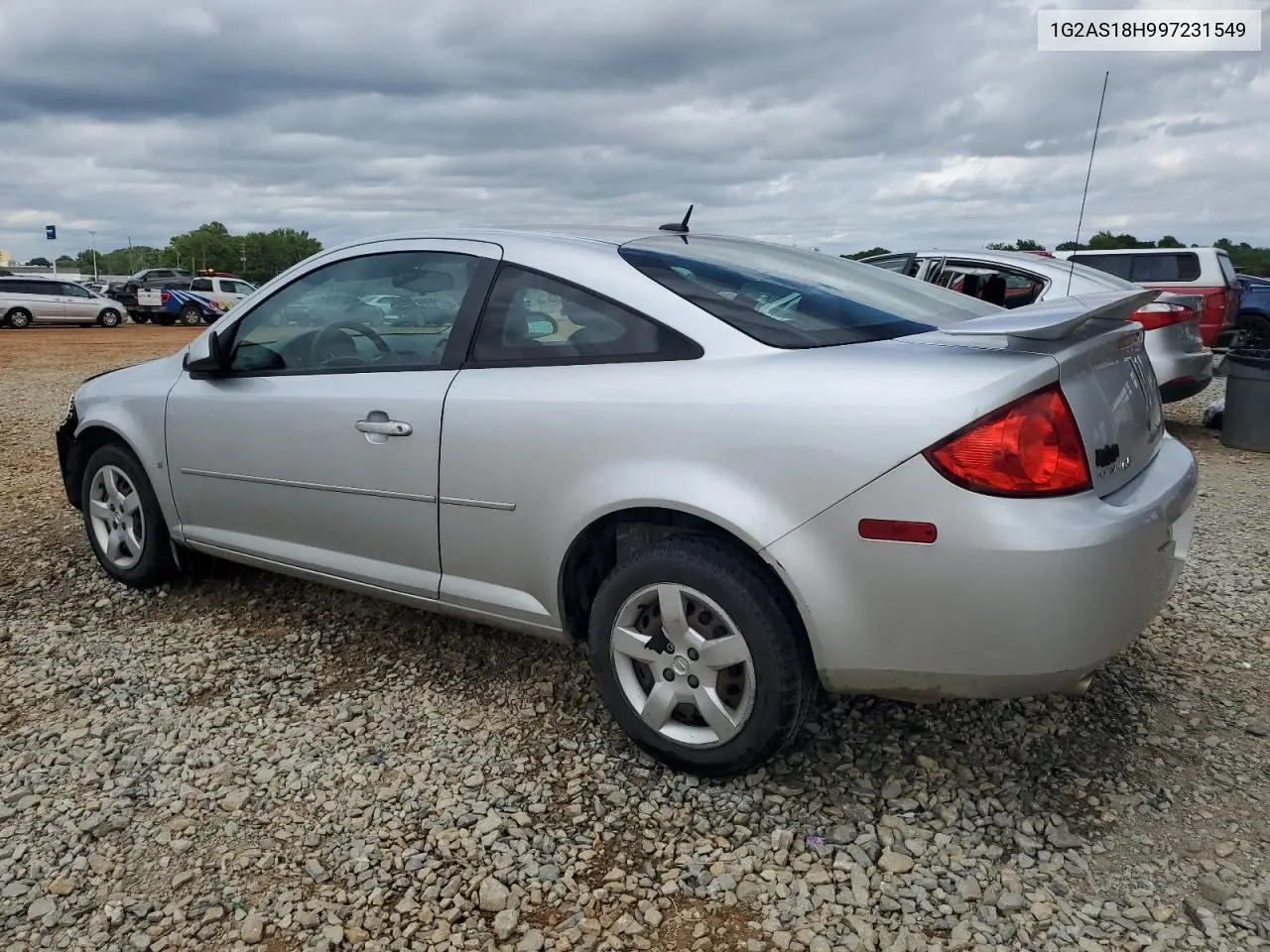 2009 Pontiac G5 VIN: 1G2AS18H997231549 Lot: 60233065