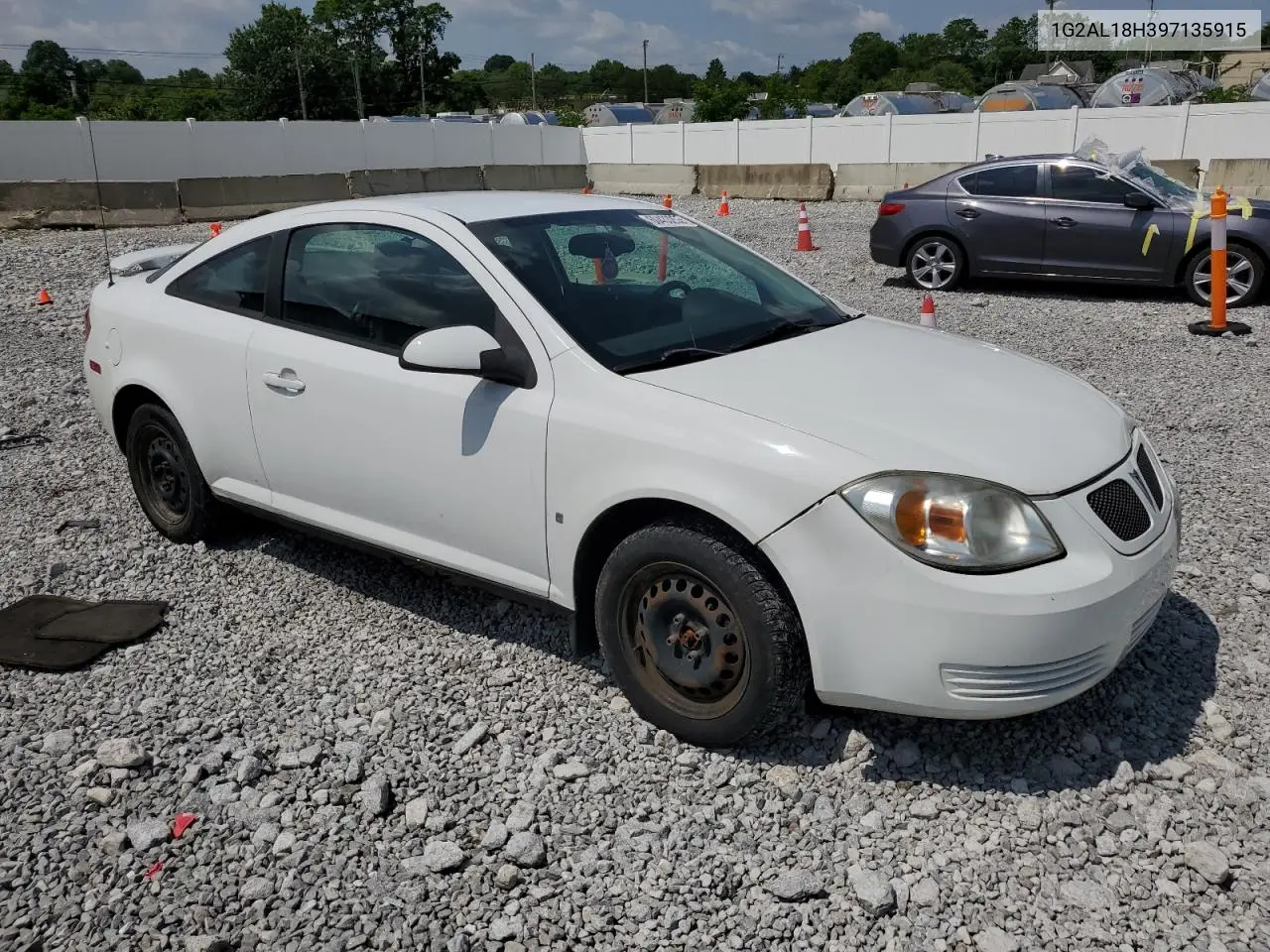 2009 Pontiac G5 VIN: 1G2AL18H397135915 Lot: 60433255