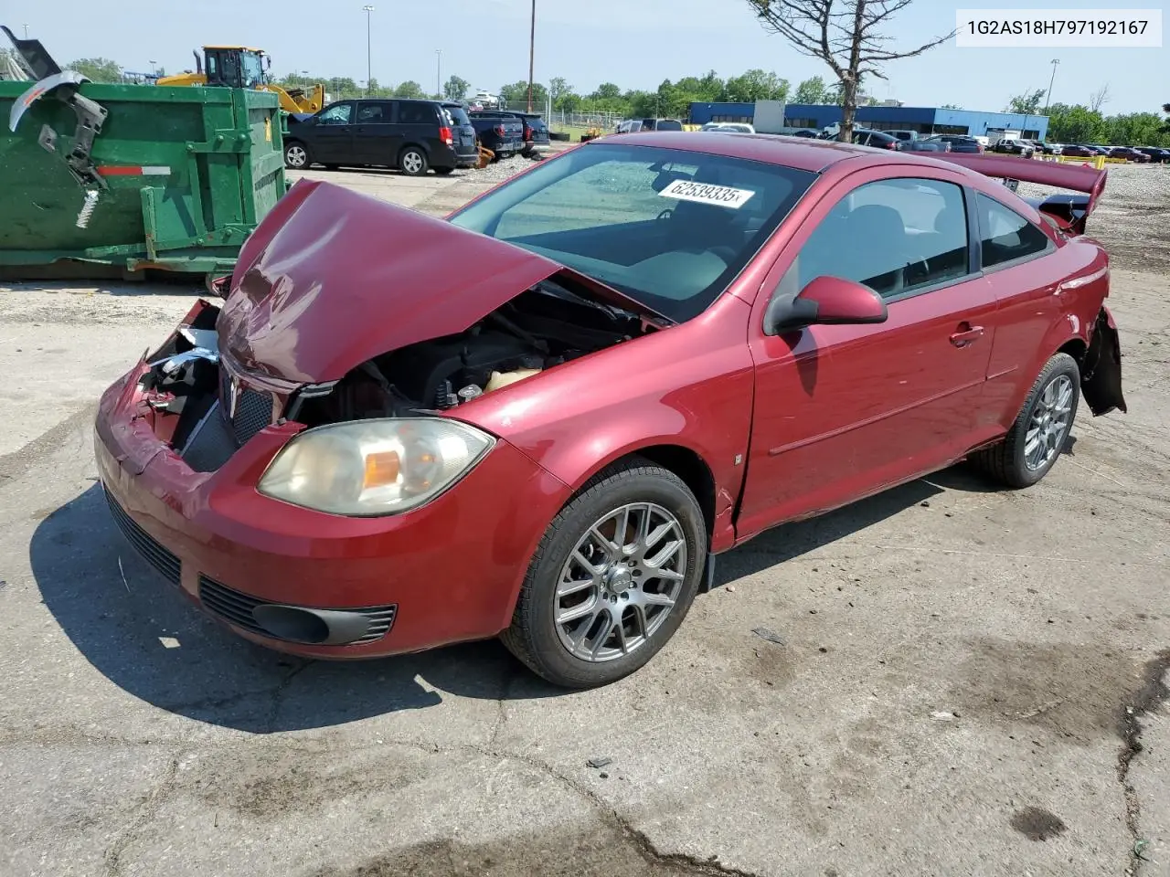 2009 Pontiac G5 VIN: 1G2AS18H797192167 Lot: 62539335