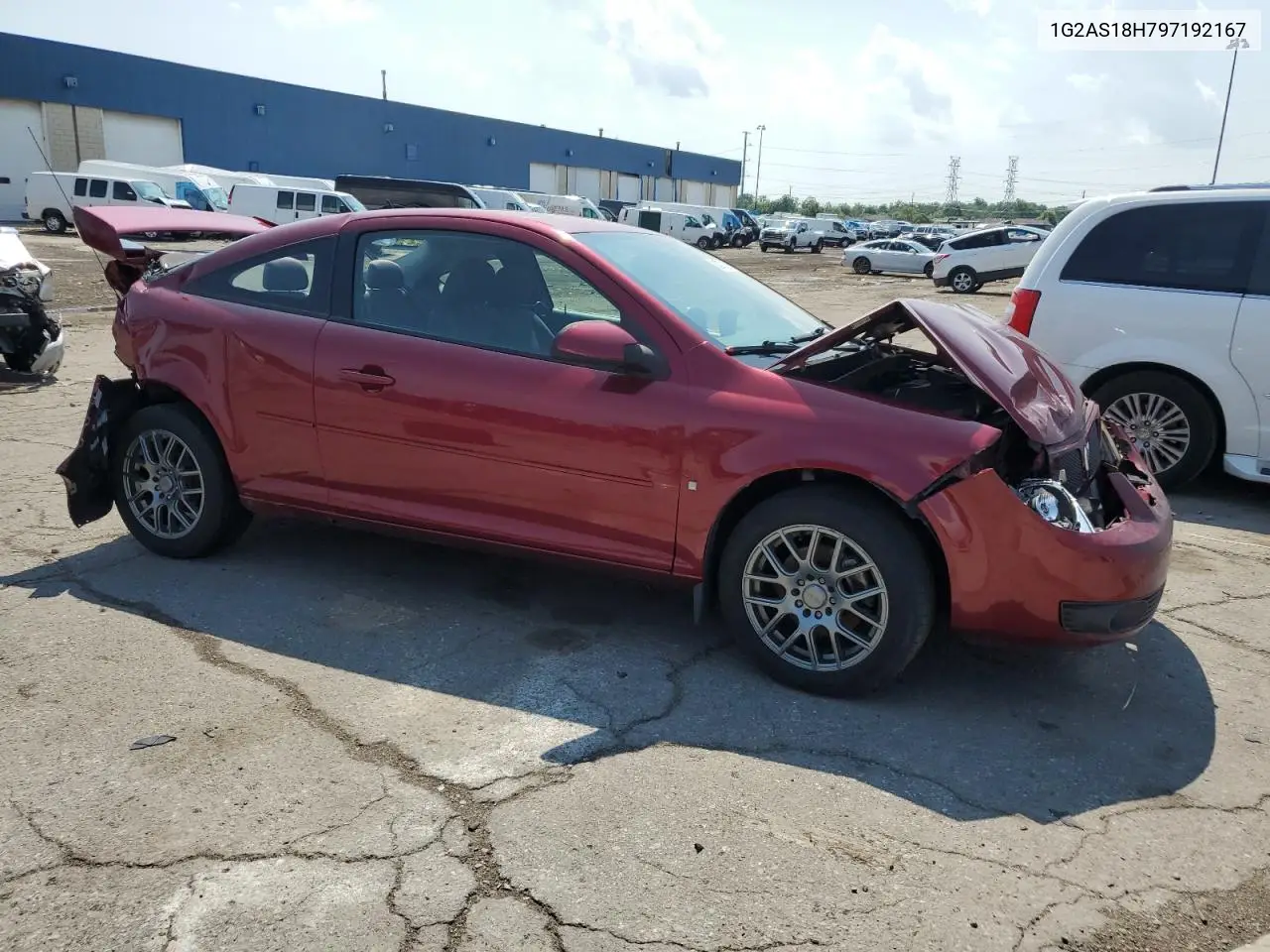 2009 Pontiac G5 VIN: 1G2AS18H797192167 Lot: 62539335
