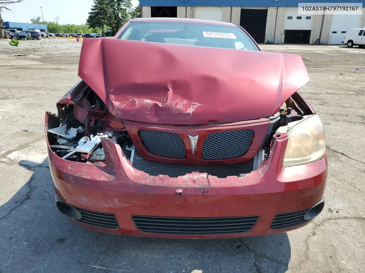 2009 Pontiac G5 VIN: 1G2AS18H797192167 Lot: 62539335