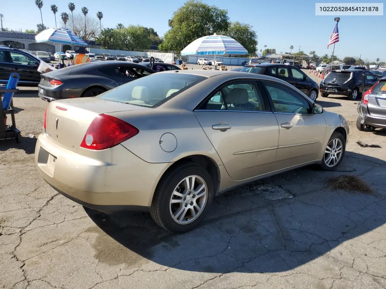 2005 Pontiac G6 VIN: 1G2ZG528454121878 Lot: 46087295