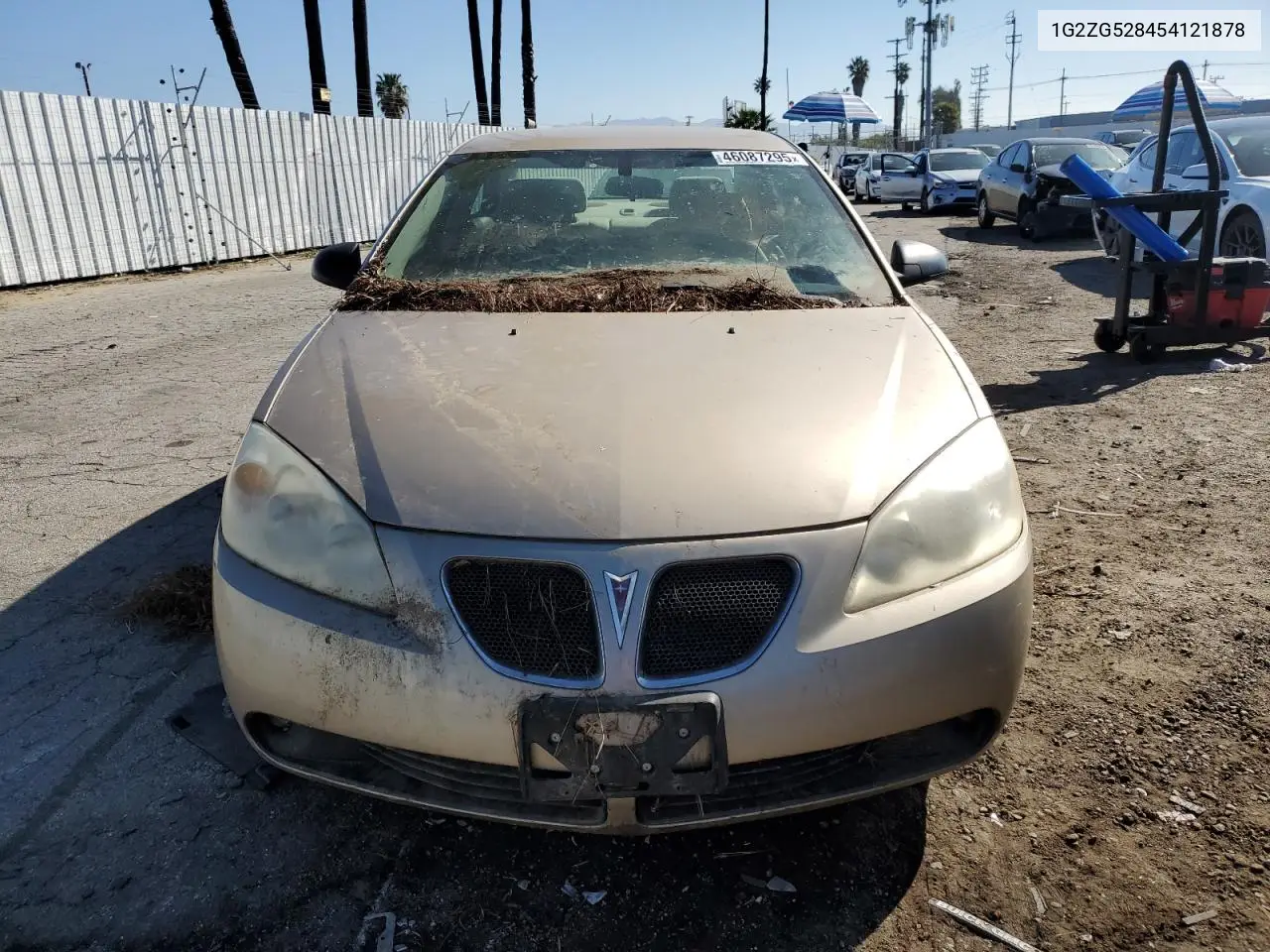 2005 Pontiac G6 VIN: 1G2ZG528454121878 Lot: 46087295