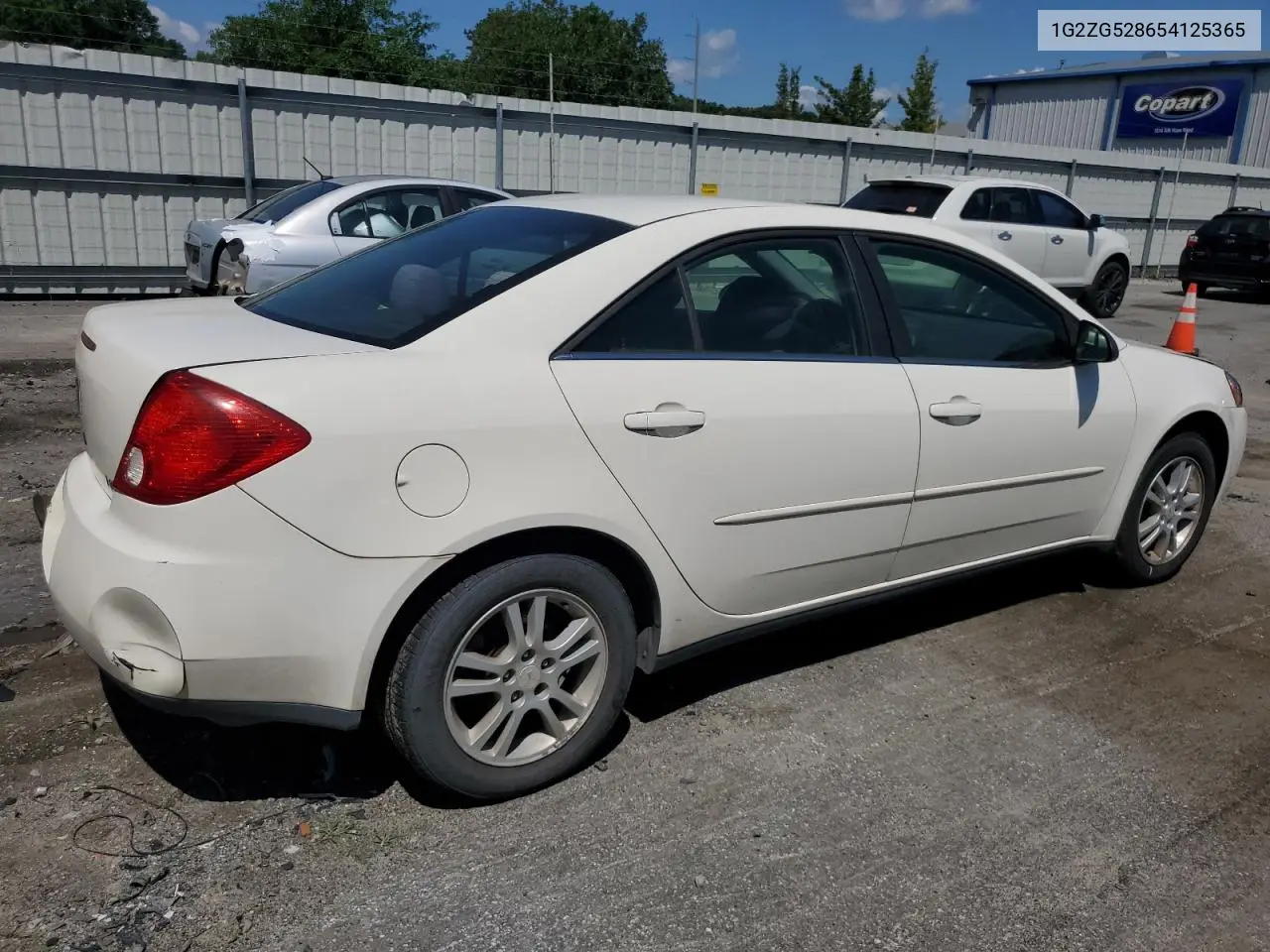 2005 Pontiac G6 VIN: 1G2ZG528654125365 Lot: 56915535